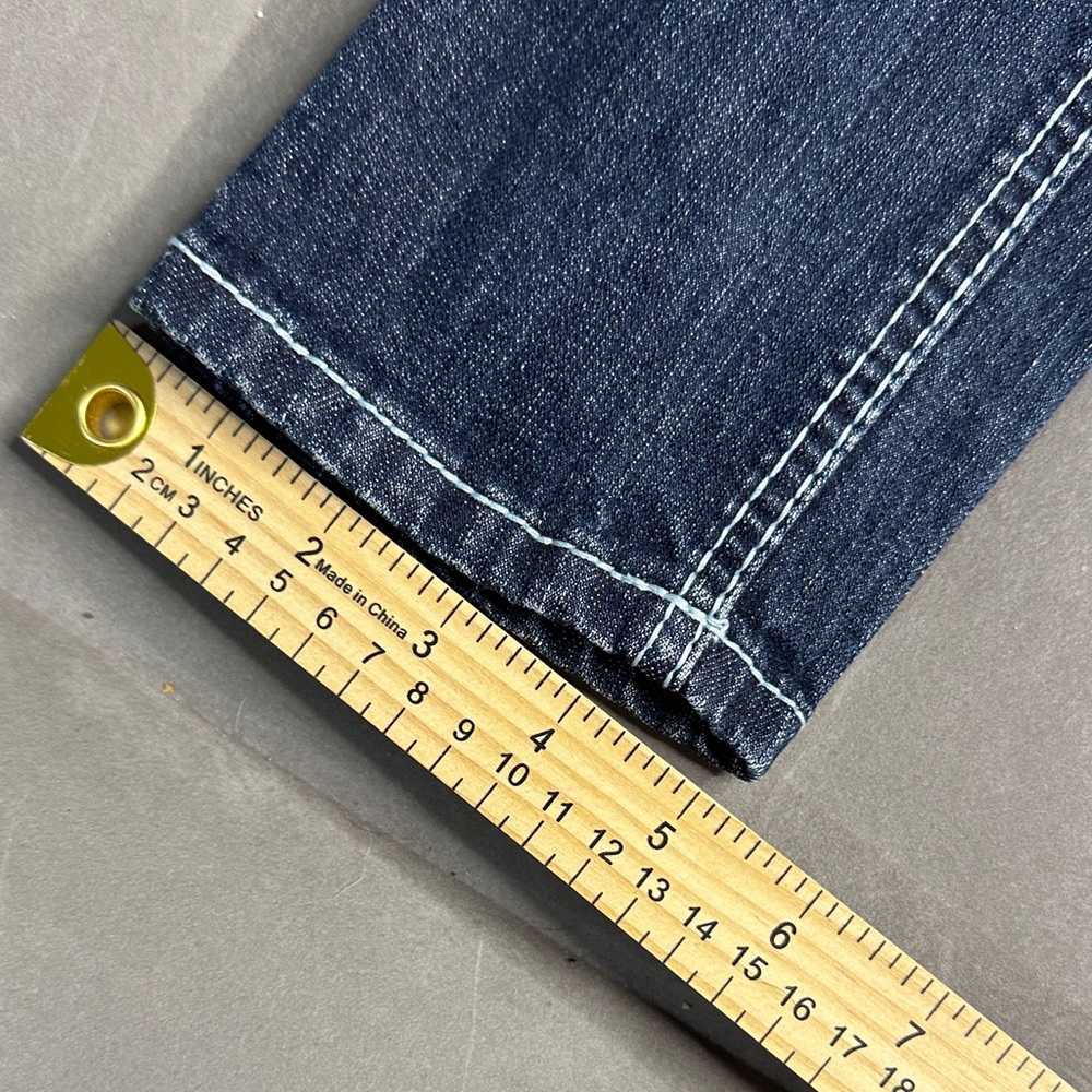 ZCO Jeans Women's Distressed Embellished Skinny‎ Blue Jeans Size 1 - Picture 8 of 13